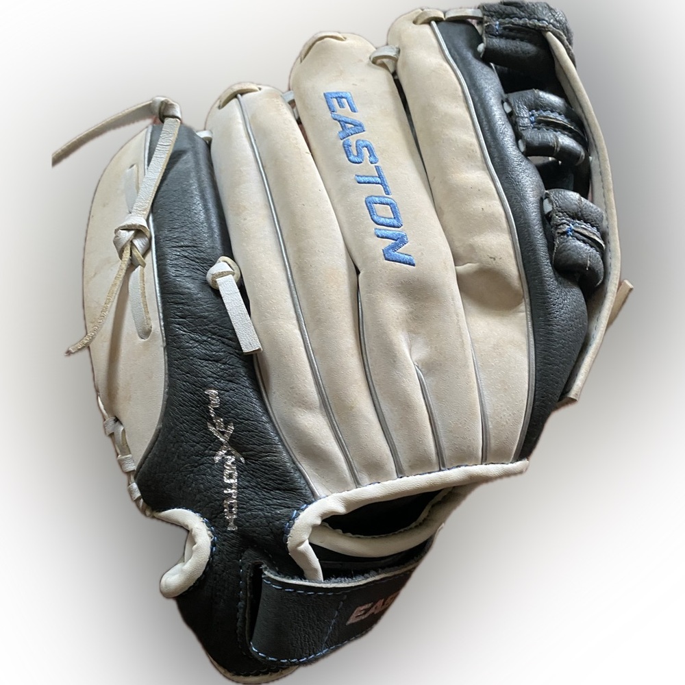 Easton Black and Cream Softball Fast Pitch Glove